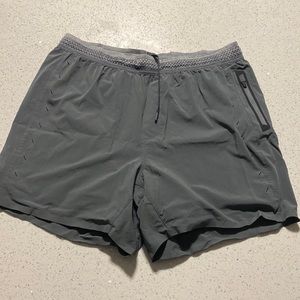 Ten Thousand Session short grey with liner men’s large